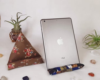 iPad Pillow | Cell Phone Pillow Holder | iPhone Stand | iPad Fabric Stand | iPhone Pillow | Kindle Bed Stand | Tablet Holder Stand Pillow