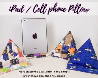 Cell Phone Pillow | Cell Phone Cushion | iPhone Stand | iPad Pillow | iPad Fabric Stand | iPhone Pillow |