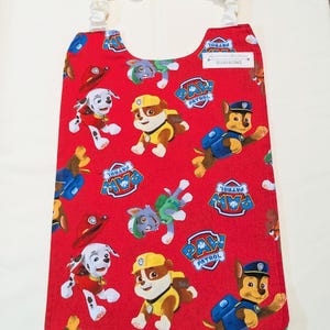 Youth Cotton Bib (5-13 Years): Expandable Scrunchie Neck, Clothing Protector