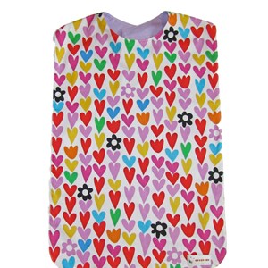 ADULT BIB | MEDIUM Size Bib | Senior Bib | High Quality 100% Cotton Soft Absorbent Bib | Washable and Reusable | Feeding, Crafting, Drooling