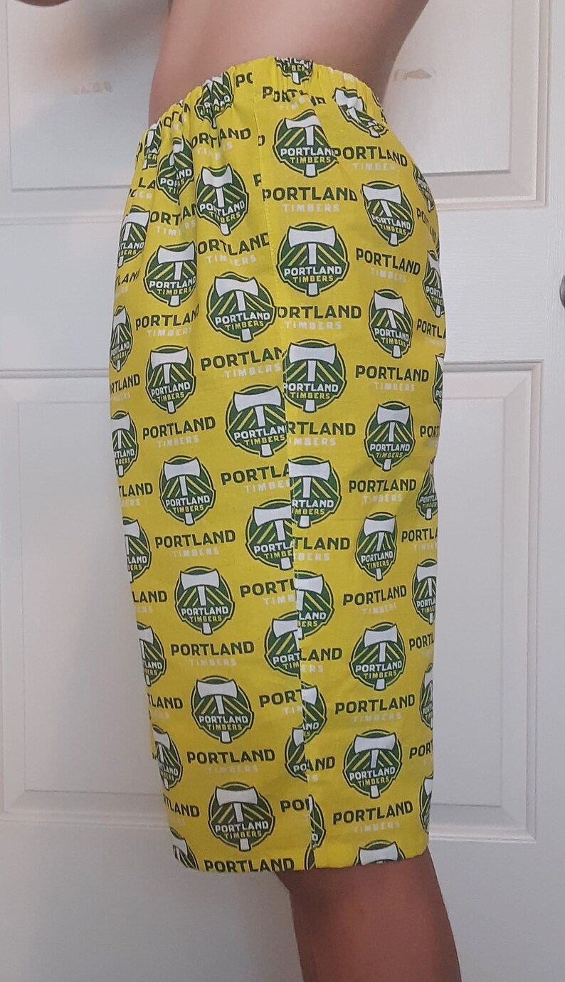 SALE ITEM Lightweight Adult Shorts Unisex Lounge Wear Gift for Soccer Fan Gift for Him Gift for Her MLS Portland Timbers Shorts image 6
