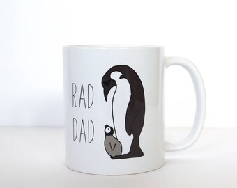 Rad Dad coffee mug - 11 oz - Father's Day Gift