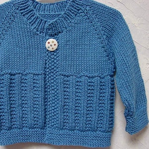 Pattern for Playtime Baby Sweater Top Down Boy Girl Sweater - Etsy