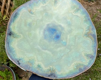 Large ceramic stoneware serving platter or dish