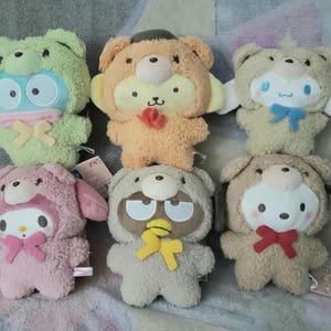 Sanrio Pochacco My Melody Cinnamoroll Pompompurin Hangyodon Badtz
