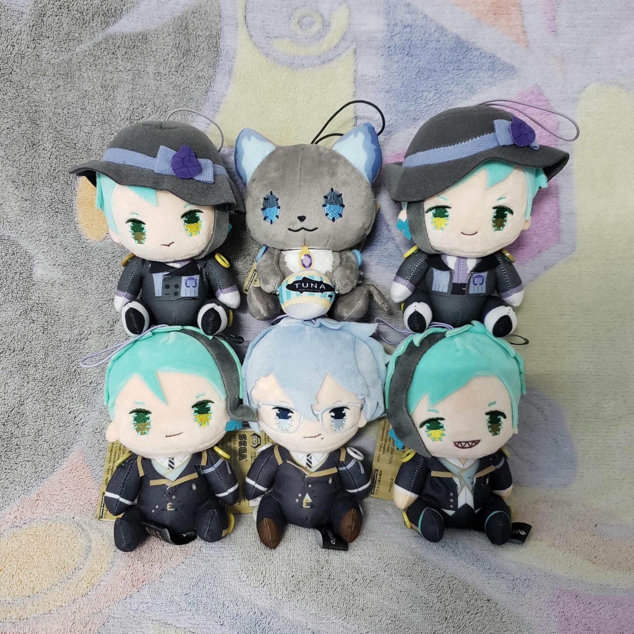 Twisted Wonderland マスコット ぬいぐるみ Disney Twisted-Wonderland Chibi Plush Mascot Set of 5 NAMCO