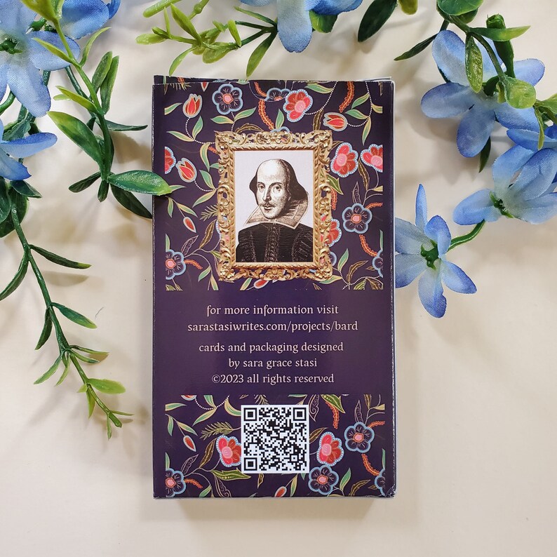 Quotable Bard Oracle Card Deck 40 Collage Cards with Quotes from Shakespeare's Plays plus PDF Guidebook image 10