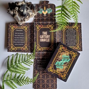 The Great Gatsby Orakel Kartenspiel: Ein einzigartiges, von der amerikanischen Literatur inspiriertes, kreatives Werkzeug zur Weissagung