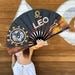 Leo Zodiac Rave Fan: Large Festival Hand Fan - Etsy
