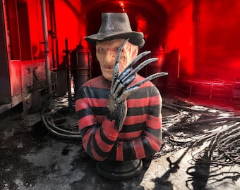 Freddy Krueger Figure Collectible Statue – Handmade with Iconic Horror Design