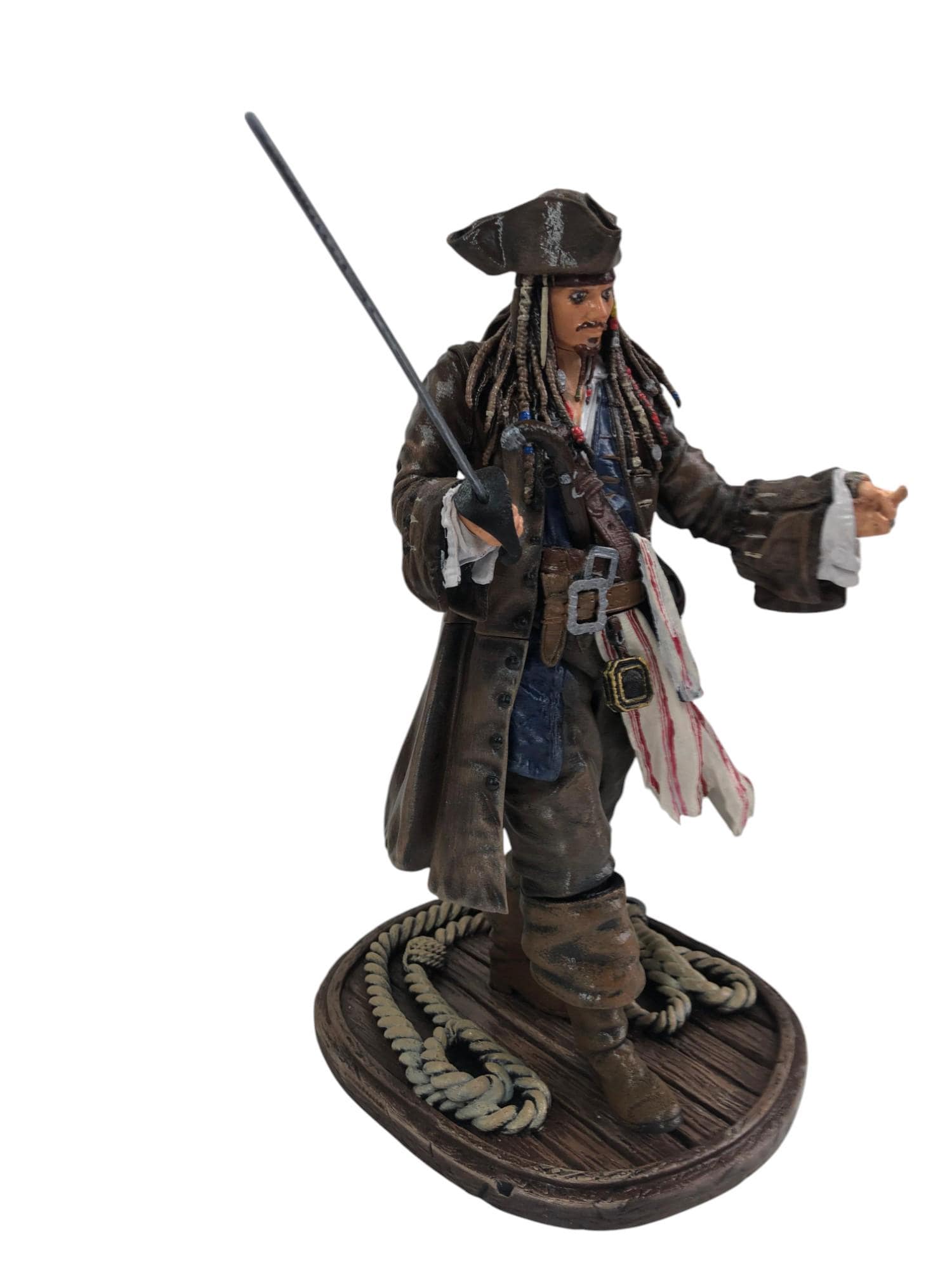 Minifigure, Utensil Statuette / Trophy with Jack Sparrow Voodoo Doll Pattern main image 1