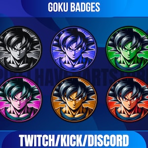 Cartoon Character Sub Badges | Twitch Sub Badges | Twitch Anime Badges | Instant Download | Gaming | Streaming.