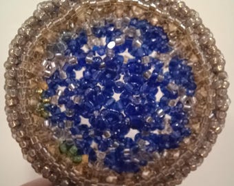 Textured Disc - Spinner, Fidget Toy, Pendant, Microsculpture