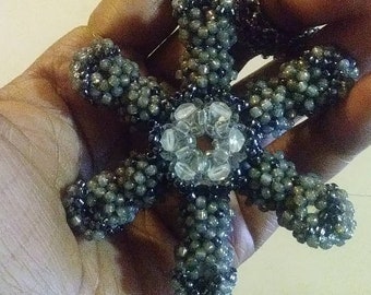 Spinster's Star - Fidget Toy, Large Pendant, Microsculpture