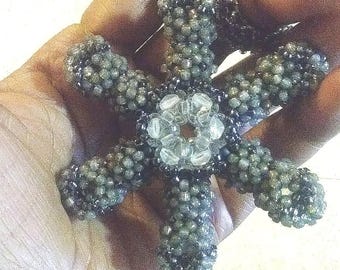 Spinster's Star - Fidget Toy, Large Pendant, Microsculpture