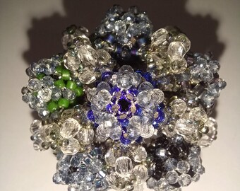 Glassine Beaded-bead