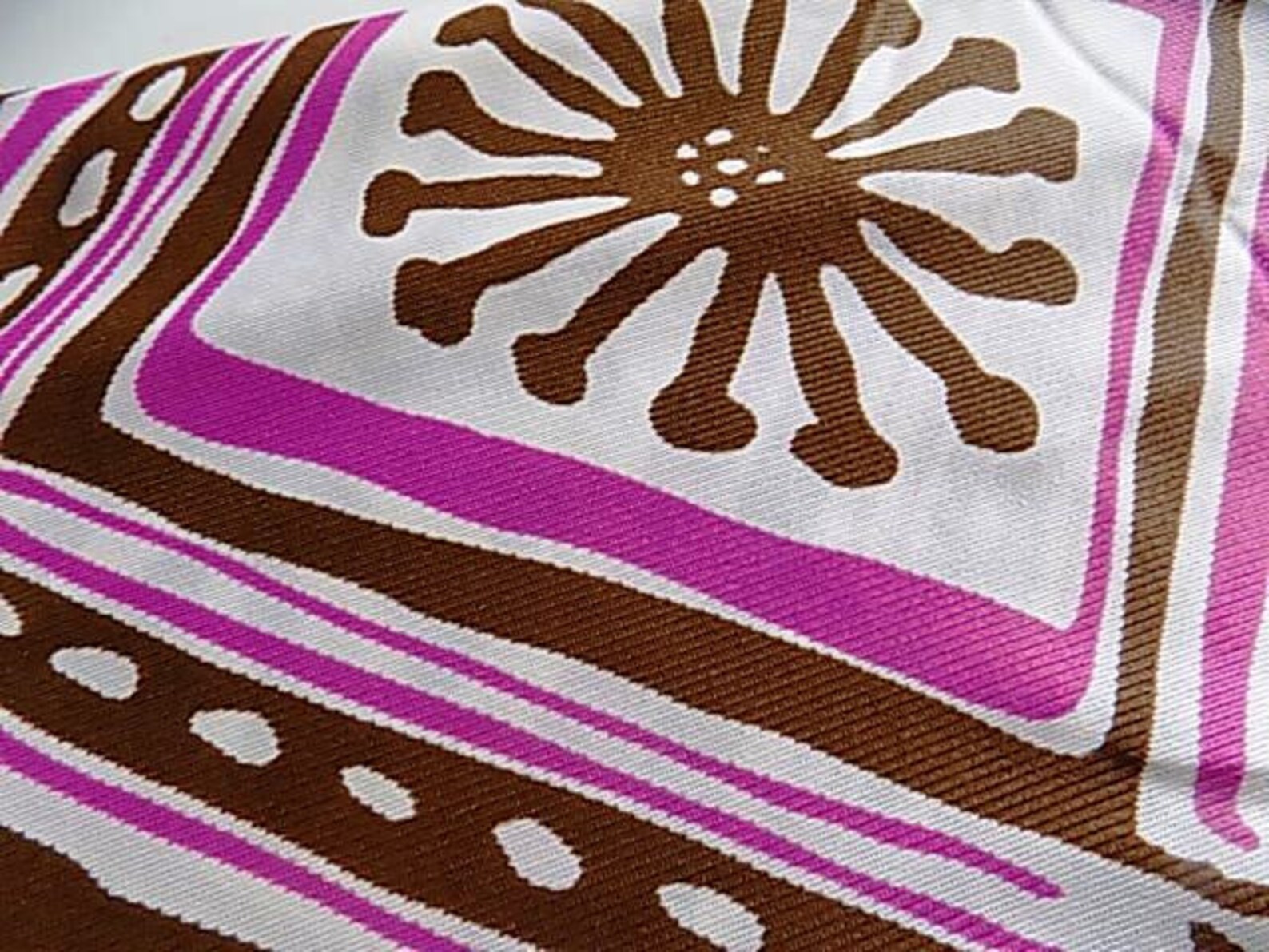 Vintage Polyester MOD Fabric 1.44 Yards Etsy