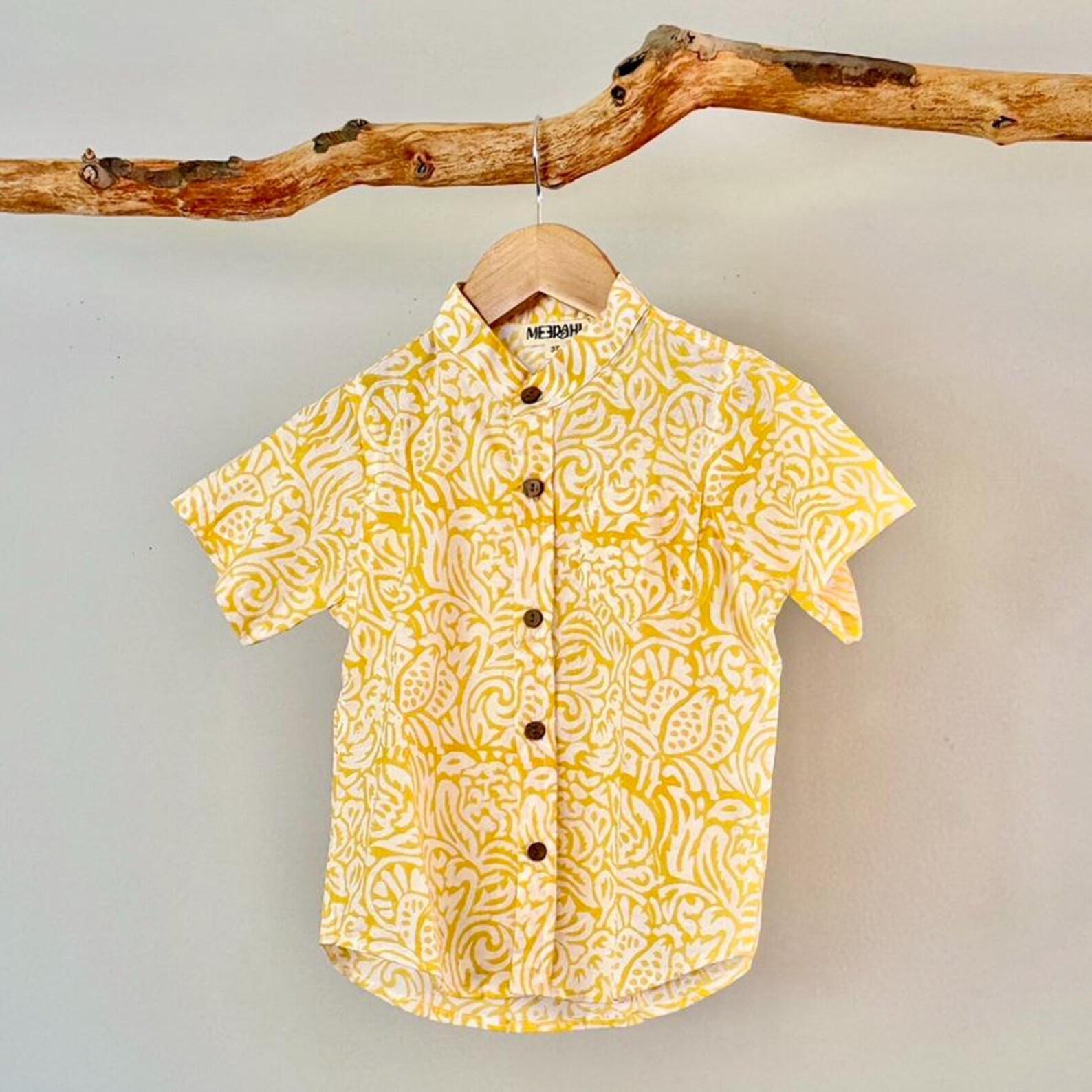 Toddler Boy Spring Photoshoot Shirt, Spring Photoshoot Hand Printed ...