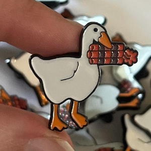 Goose Pins Enamel Pins Enamel Pin Funny Pins Gift For Her Backpack Pins Gift For Him Enamel Pins Funny Pin Cute Enamel Pin Funny Enamel Pin