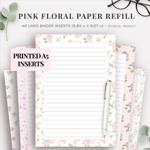 A5 Planner Inserts A5 binder Inserts A5 6 Ring Refills A5 Refills A5 A5 Inserts A5 Refill A5 Binder Refill Inserts Planner Inserts Paper