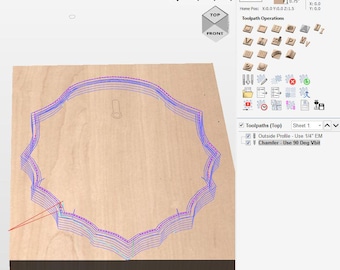 Deer Antler Plaque CNC Design | VCarve & SVG Files (Digital Download)