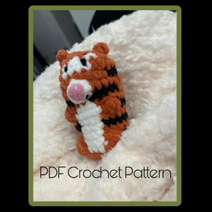 Tigger Crochet Pattern PDF ONLY Pattern Cute tiger Pattern Mini Crochet Pattern Easy Crochet hundred Acre Woods Winnie the Pooh