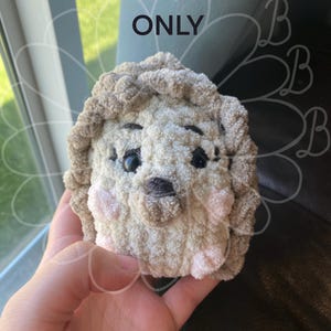 Willow the Mini Hedgehog Crochet Pattern PDF ONLY No Sew Pattern Cute Hedgehog Pattern Mini Crochet Pattern Hedgehog No Sew Easy Crochet