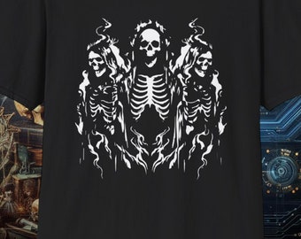 Ethereal Revenants | black goth shirt | horror t-shirt | halloween | bella canvas 6004 | gildan 64000