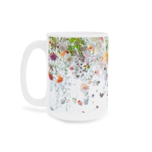 Flower Mug • Cute Flowers Mug • Valentine Gift • Valentine Mug • Gift For Her • Mugs For Her • Flower Coffee Cup • Flowers • Plant Mom