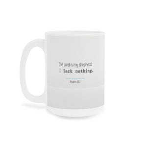 The Lord Is My Sheperd Mug • Psalm 23:1 Mug • Bible Quote Mug • Psalms • Bible • Inspirational Mug • Bible Verse • Spiritual Mug, Coffee Cup