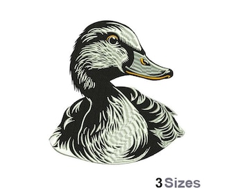 Duck - Machine Embroidery Design - 3 Sizes