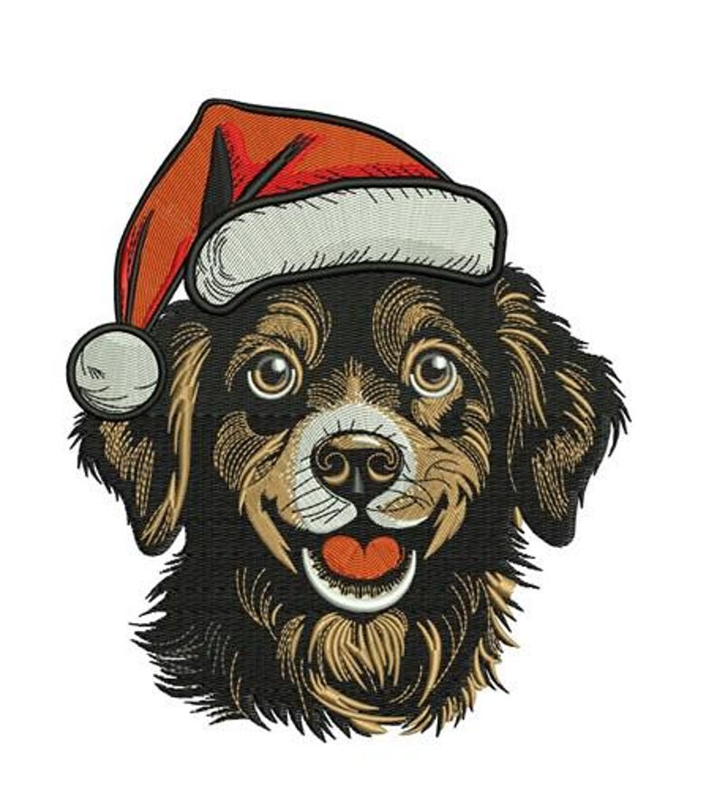 Christmas Dogs 12 Designs Machine Embroidery Designs Bundle Etsy