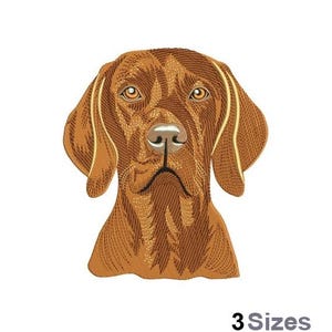 Vizsla - Machine Embroidery Design - 3 Sizes