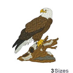 Bald Eagle - Machine Embroidery Design - 3 Sizes