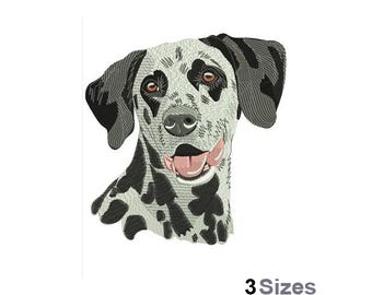 Dalmatian - Machine Embroidery Design - 3 Sizes