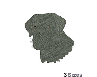 English Mastiff - Machine Embroidery Design - 3 Sizes