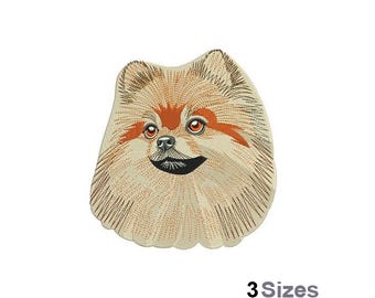 Pomeranian - Machine Embroidery Design - 3 Sizes