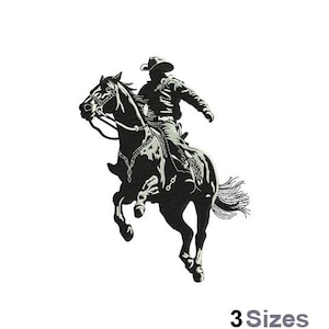 Cowboy - Machine Embroidery Design - 3 Sizes