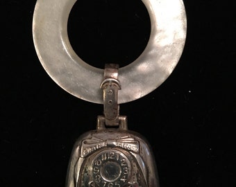 sterling silver teething ring safe