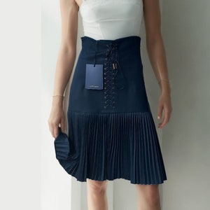 Pleated full skirt Roberto Cavalli.