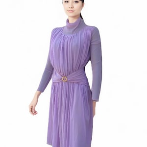 Dress with rhinestone brooch belt Roberto Cavalli - Luxury vintage elegant