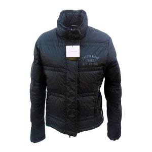 Vintage goose down jacket, quilted down bomber Calvin Klein jeans