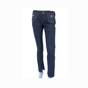 Denim Pants Dolce Gabbana Jeans Vintage 2000s, Jeans Zippered Jeans Size 31/45.