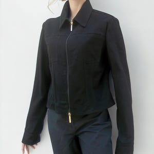 Versace  Women&#39;s Black Vintage Jacket size XL