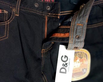 パンツ 00s DOLCE&GABBANA black denim pants y2k 00s DOLCE&GABBANA black denim pants y2k Vintage dolce