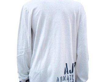 Vintage Y2k Armani Exchange AX Logo Sweater Pullover High Fashion