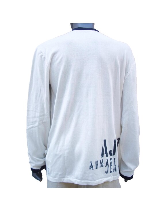 Giorgio Armani Mens Sweater in Cotton Y2k, Vintage Sweater. - Etsy