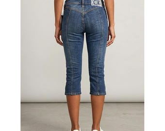 Jeans vintage cropped da donna Calvin Klein, taglia 29.