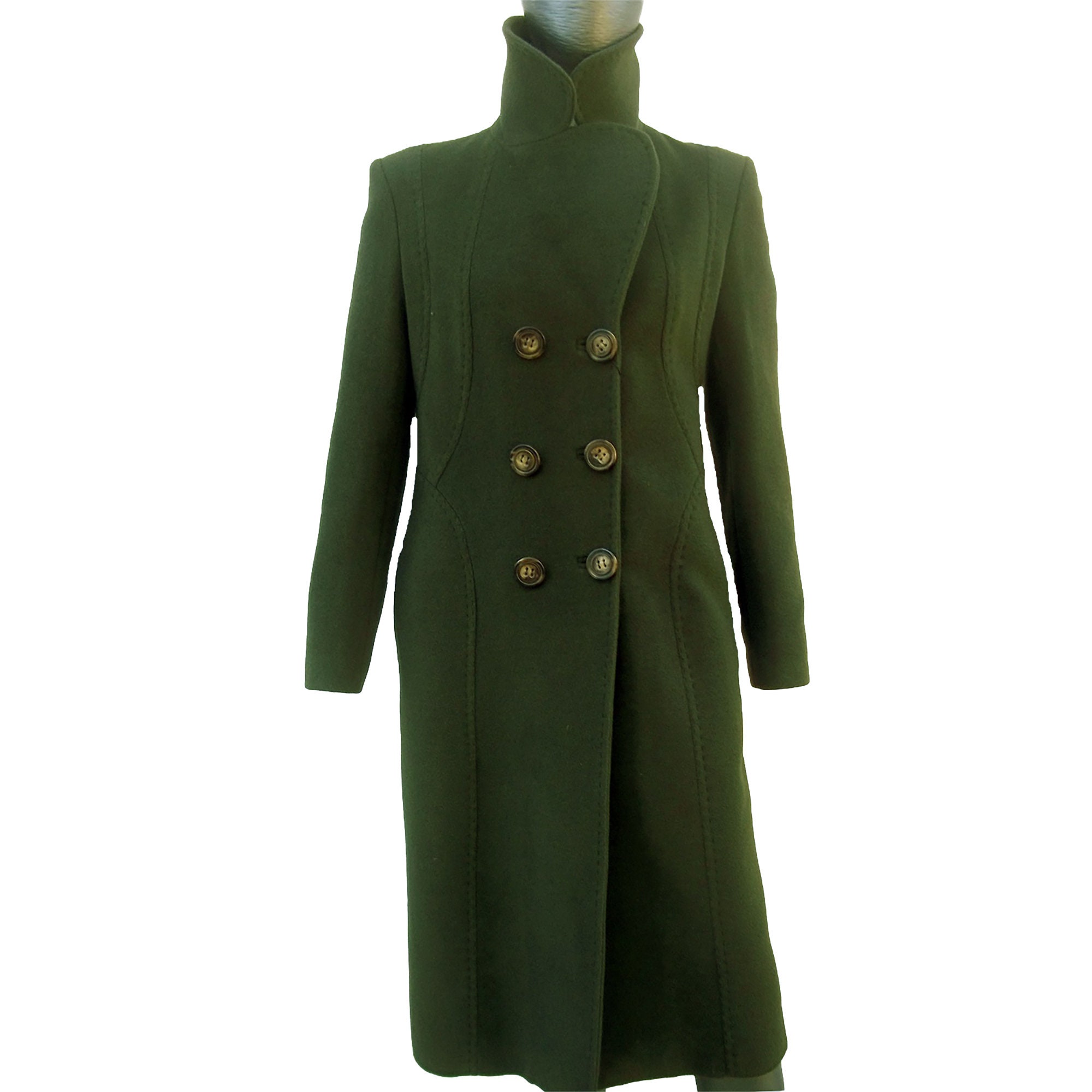 DOLCE&GABBANA 00s Wool Long Coat Dolce & Gabbana vintage 00s