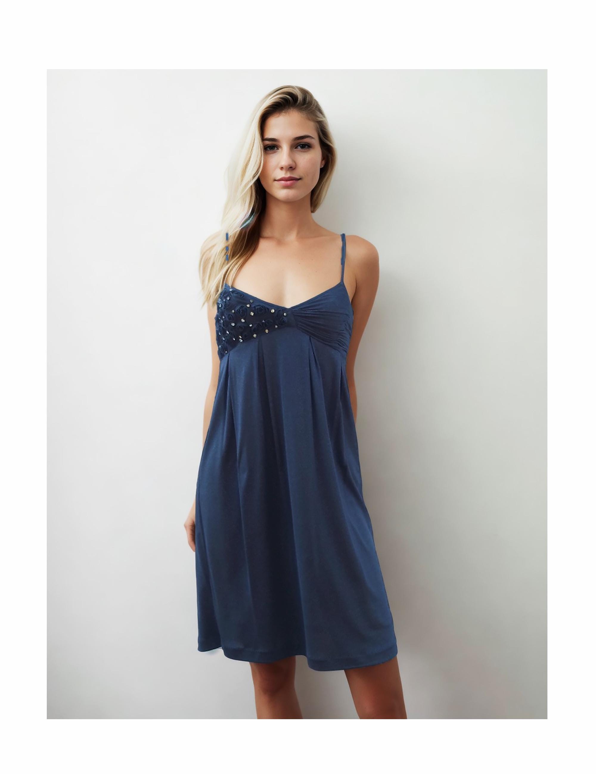 Vintage Ermanno Scervino Blue Silk Slip Dress, Rhinestone Bodice - Etsy Ireland Vintage Ermanno Scervino Blue Silk Slip Dress, Rhinestone Bodice - Etsy Ireland
